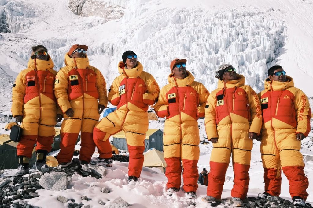 Rope Fixing Team Everest 2025
