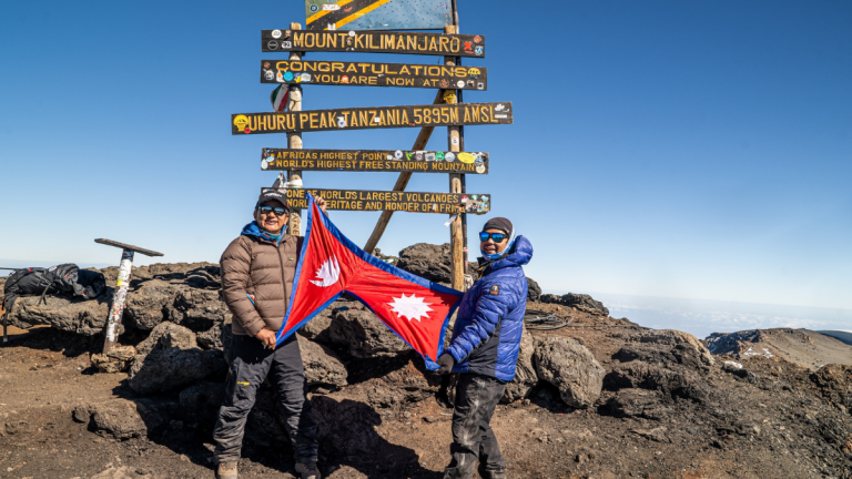 Nepali Singer Raju Lama Dedicates Kilimanjaro Summit to Broad Peak Avalanche Victims