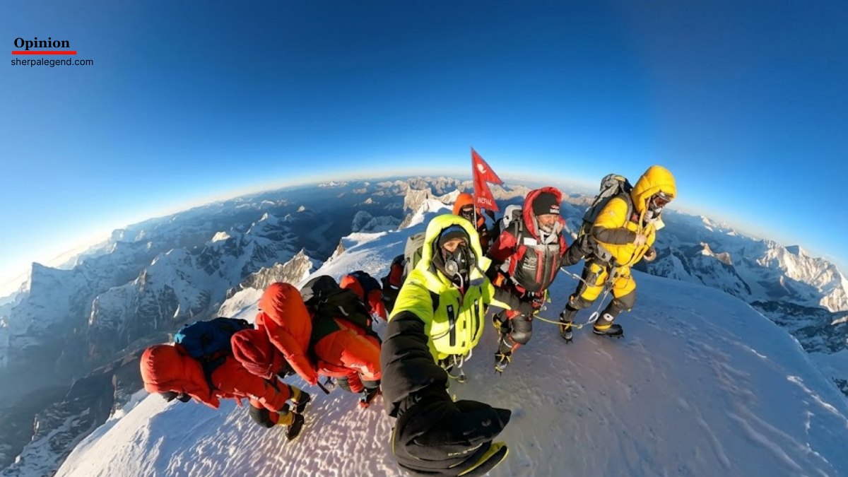 First Winter Ascent of K2 by a Team of 10 Nepali Climbers. Photo: Late Nimsdai Purja.